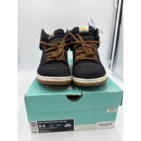 Size 9.5 - Nike Momofuku x Dunk Pro SB High Black - Picture 1 of 9